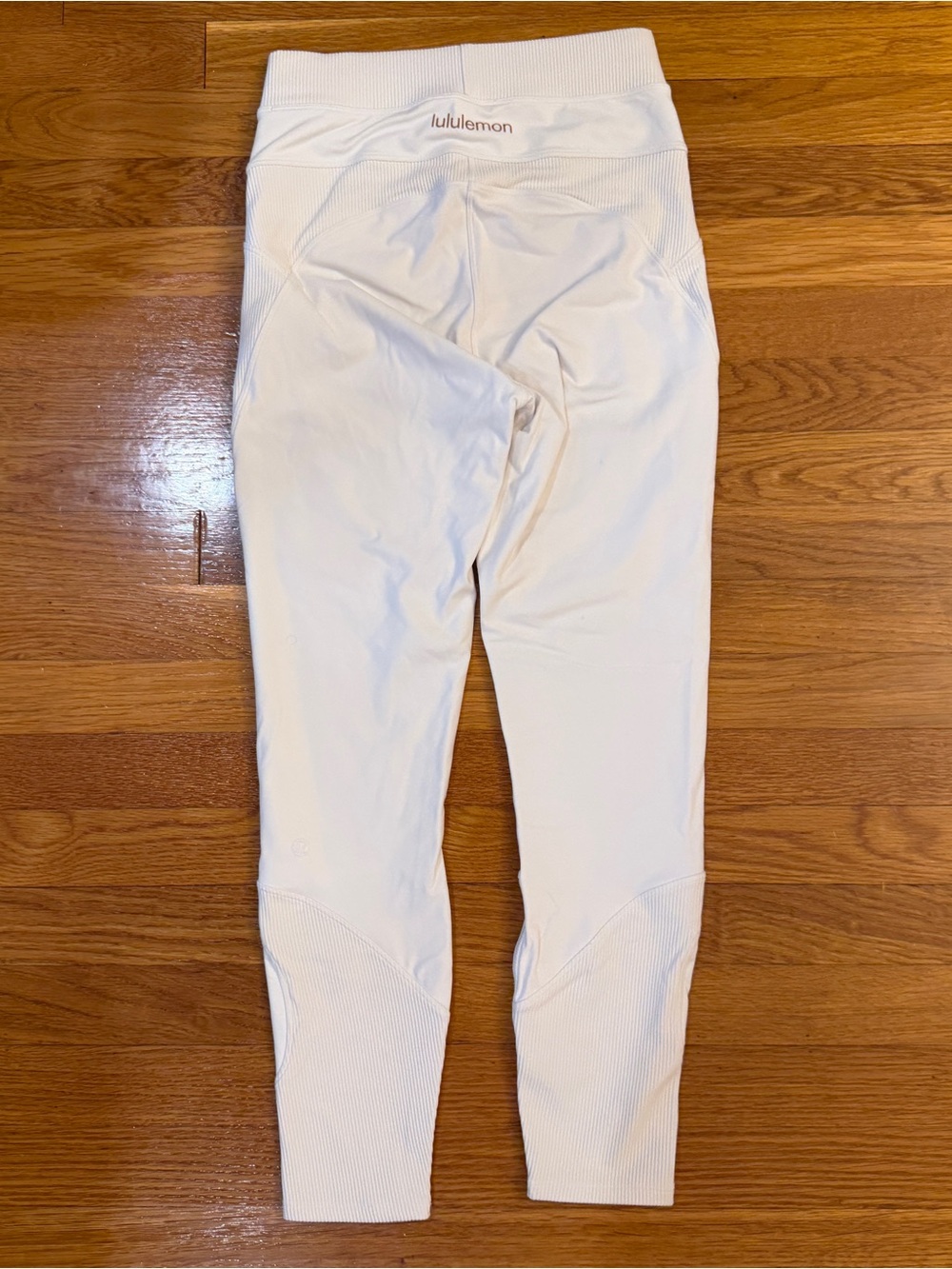 Lululemon New Ambition Super High-Rise Tight Leggings White - Size Est. 4 *FLAW - Picture 7 of 8